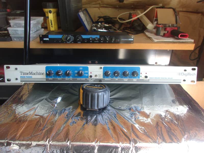 Excellent Digitech Time Machine RDS 1000 Delay Rack Mt. Unit image 1