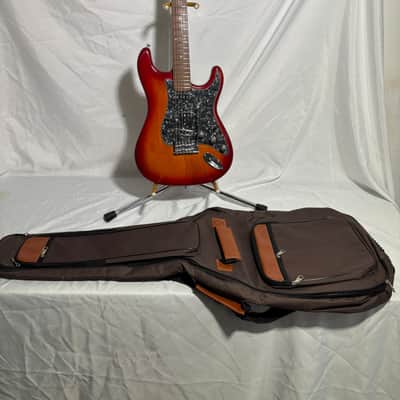 Partscaster Strat Style guitar 2025 - sienna burst image 11