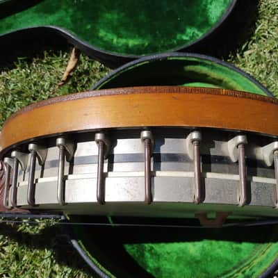 Vintage 1923 Vega Style X No. 9 Tenor Banjo w/ Original Hardshell Case - a Century Old - WOW! image 7