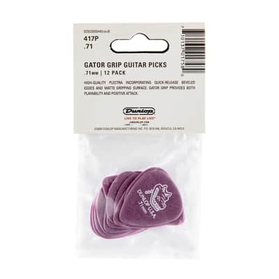 Dunlop 417P.71 Gator Grip Standard .71mm image 2