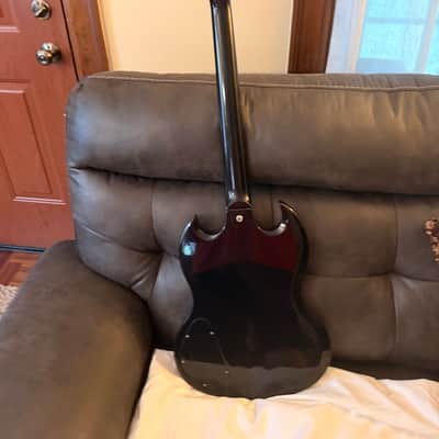 Gibson SG Special, 2008, Gloss Ebony Mahogany Body, Rosewood Fretboard with upgraded Gibson Chrome Covered 57 Classic Pickups. Comes with Gibson Soft Padded Case. image 9