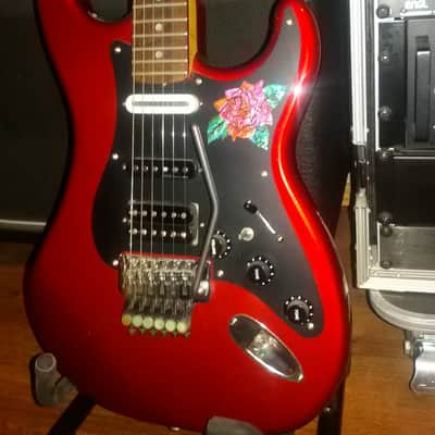 Kramer Focus 3000 Vintage 1980’s Candy Apple Red with original hard case. image 3