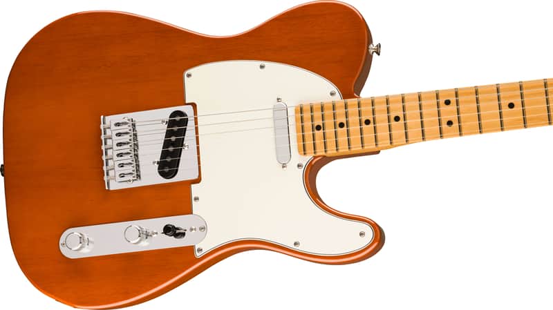 Fender Player II Telecaster Chambered Mahogany Body Maple Fingerboard Mocha image 1