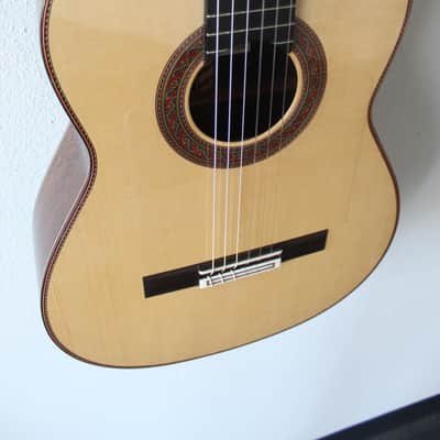Brand New Francisco Navarro Reyes Model Special Grand Concert Flamenco Negra Guitar - Rare CSA Wood image 4