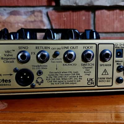 Victory Amps V4 The Sheriff 2-Channel 180-Watt Hybrid Guitar Amp Pedal 2022 - Present - Gold image 4