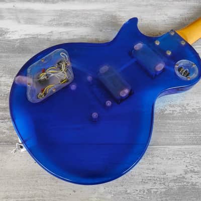 1990's Barclay Single Cutaway (Purple Lucite/Acrylic) image 7