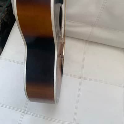 1963-1965 Kay K5160 Sunburst Vintage Acoustic Guitar image 7