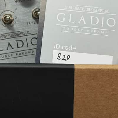 Cornerstone Music Gear Gladio – Double Preamp – Good / Very Good Condition – ID #829 – Hand Made in Italy – Original Box image 11