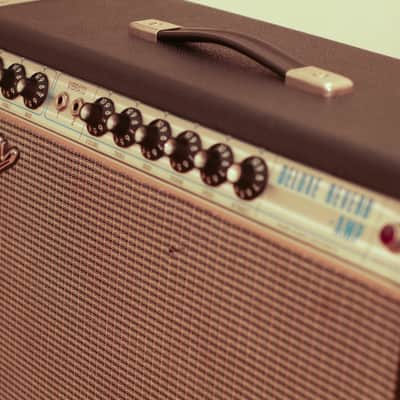 Deluxe Reverb Amp 1968-1969 AB-763 ''Blackface era'' image 4