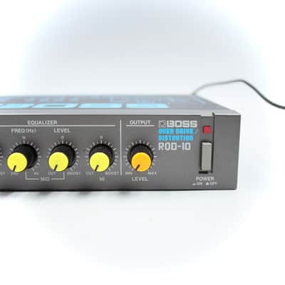 Boss ROD-10 Overdrive / Distortion Made in Japan Micro Rack Series Guitar Effect Processor image 3