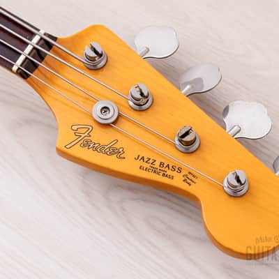 2000 Fender Jazz Bass ‘62 Vintage Reissue JB62-58 Sunburst, Japan CIJ image 4