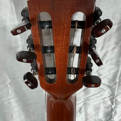 1998 Buscarino Cabaret Acoustic Electric Classical Nylon Flat Top Guitar w/ Original Hard Shell Case image 12