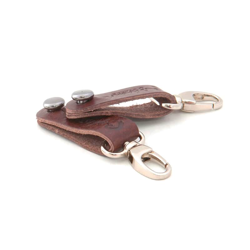 RightOn! Banjo Guitar Strap Adapter, Brown image 1
