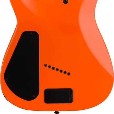 Jackson Pro Plus Series DK Modern HT7 MS Electric Guitar, Ebony Fingerboard, Satin Orange Crush image 3