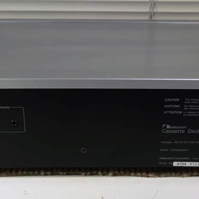 1991 Nakamichi Cassette Deck 1.5 Discrete 3-Head Stereo Rare Silver Edition Switchable 120-240 Volts 1-Owner Completely Serviced with New Belts 06-08-2025 Gorgeous! #228 image 7