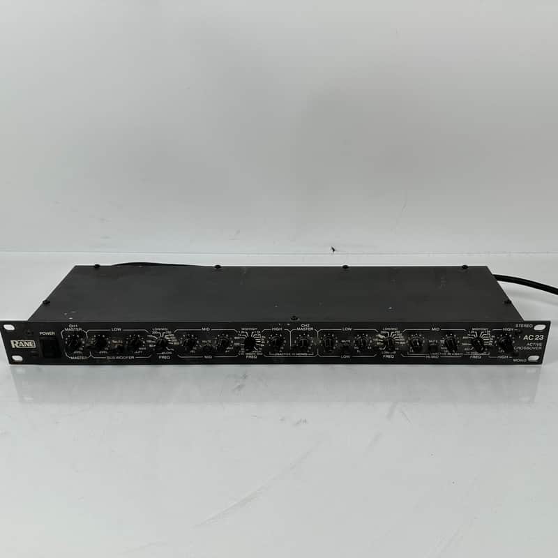 Rane AC-23 3-Way Active Crossover Fully Balanced Unit Rack Mount Pro Audio image 1