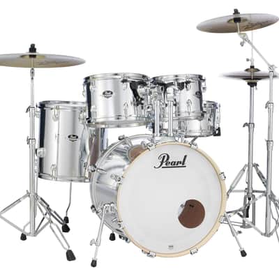 Pearl Export Series 22 x 18 Bass Drum w/BB-70, Mirror Chrome (EXX2218B/C49) image 4
