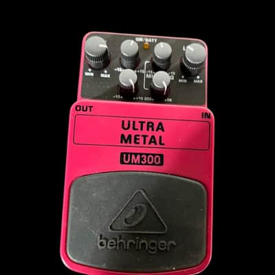 Behringer UM300 Ultra Metal Distortion Pedal 2010s - Standard X14029 image 1