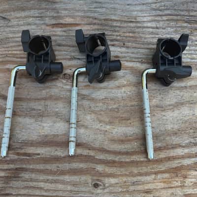 3 PACK Roland MDS-9 MDS-4 tom clamps cymbal rack mounts image 1