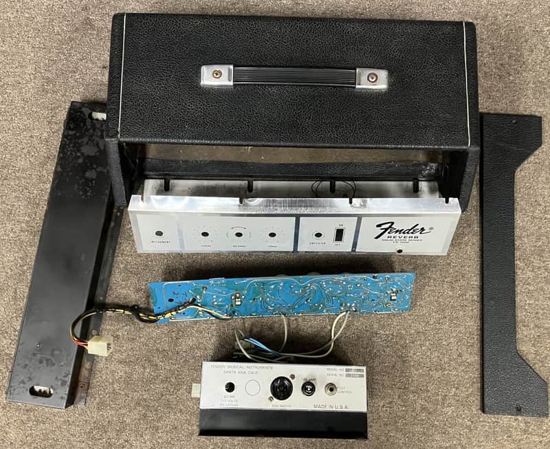 Fender FR 1000, solid state series REVERB, needs repair, VINTAGE image 1