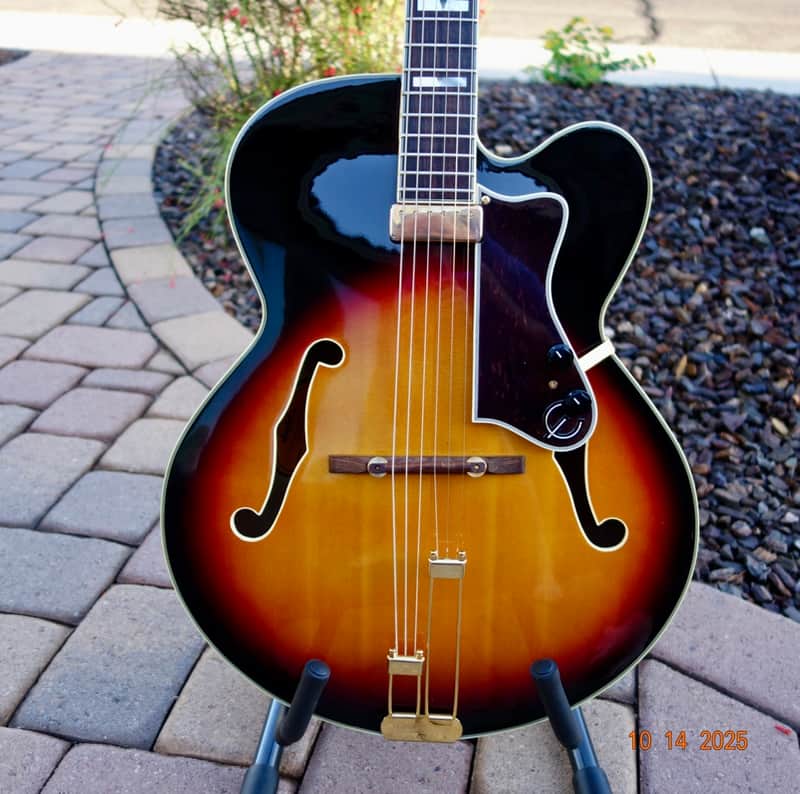 Epiphone Emperor Regent VC (Vintage Cherryburst) - 1996 w/ HS | Reverb