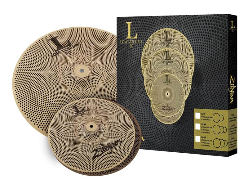 Zildjian L80 Low Volume Cymbal Set 13/18