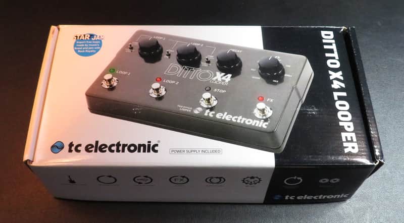 Immagine TC Electronic Ditto X4 Looper 2016 - Present - Black - 1