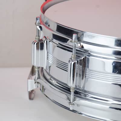 Used 80's Rogers Big R Dynasonic Snare Drum - 5x14" COB image 3