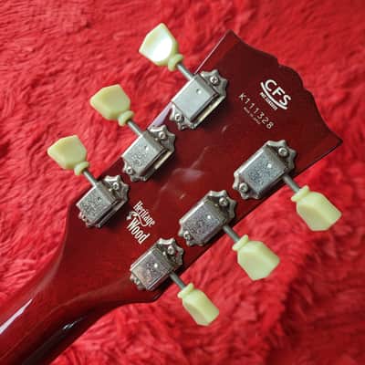 History GH-LSV 2011 Les Paul Standard - Faded Cherry Sunburst - Top Of The Line Model - Solid Figured Heritage Maple Wood Top - J Custom Level - Custom Shop Finish Frets - Made By Fujigen in Japan MIJ image 16
