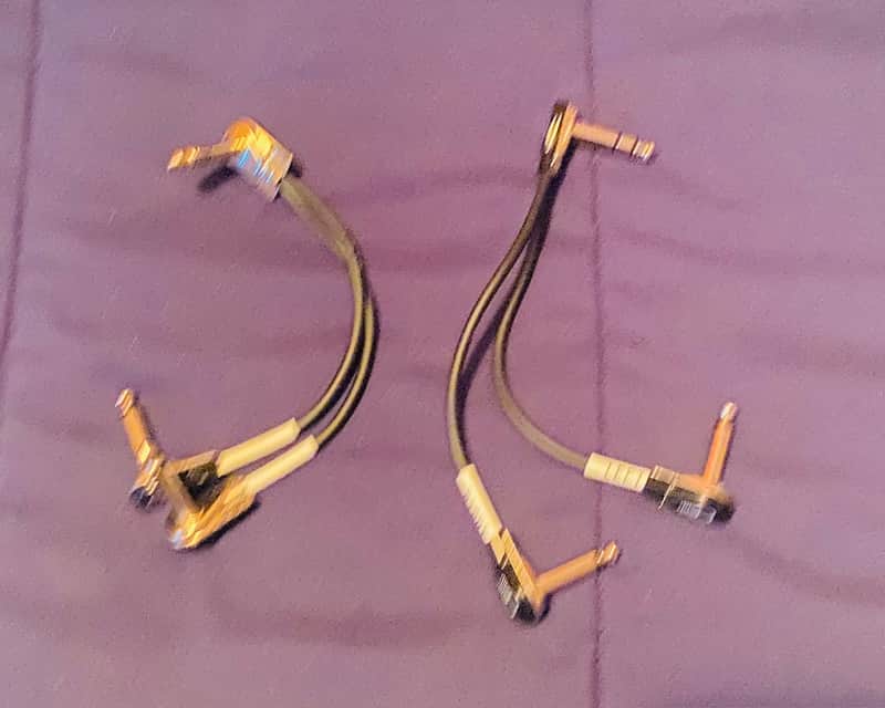 Creation Music Company 6" TRS to Dual TS Patch Cables