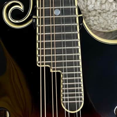 The Loar LM-700E-VS Supreme F-style Acoustic-electric Mandolin -Vintage Sunburst image 3