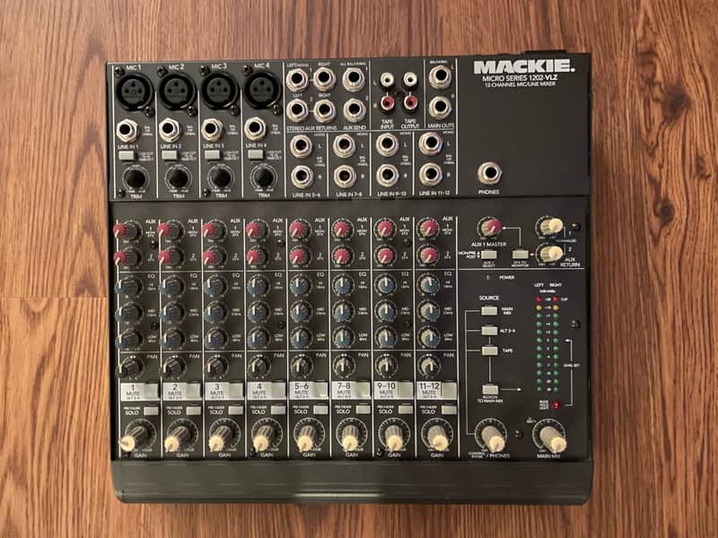 Mackie Micro Series 1202-VLZ 12-Channel Mic / Line Mixer | Reverb
