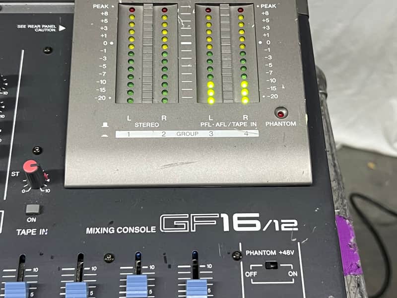 Yamaha GF16/12 16 Channel Analog Mixing Console #03375 (One