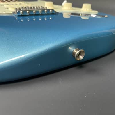 Fender Standard Stratocaster Electric Blue Metallic MIM 2004 Rosewood w/ Fender Tweed Hard Case image 7