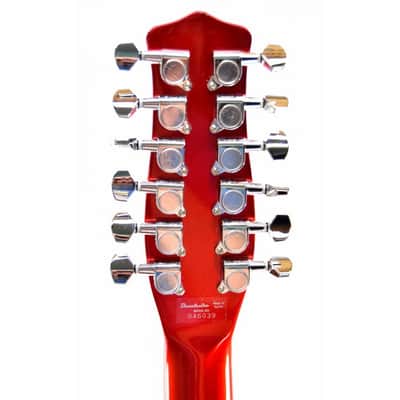 Danelectro'59 Vintage 12 String Red Metallic New, D59V12-MR image 8