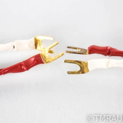 Discovery Signature Speaker Cables; 8ft Pair; Spades image 5