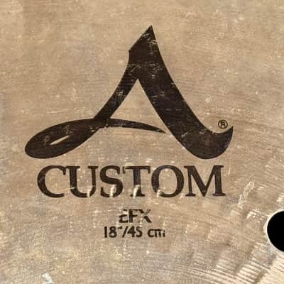 Don't pay £339!! 18" Zildjian A CUSTOM EFX Crash 1246g image 2