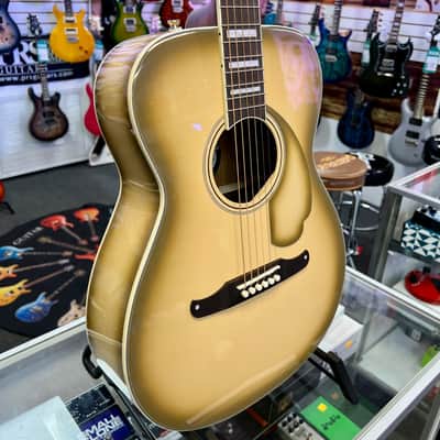 Fender Limited Edition California Vintage Malibu with Case, Antigua Pickguard, Antigua image 3