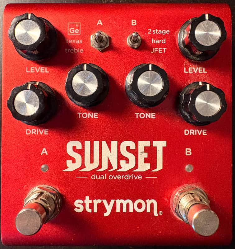 Strymon Sunset Dual Overdrive 2017 - Present - Red