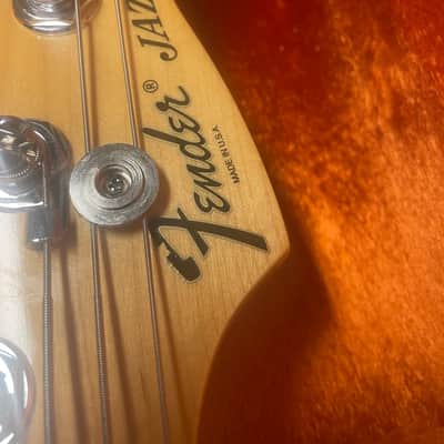 Fender American Vintage Hot Rod '70s Jazz Bass 2014 - Sunburst image 12