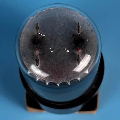 1963 General Electric 6SN7GT Vintage Grey Plated Vacuum tube! Tests GIF! T585 image 6