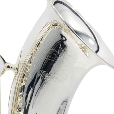 Selmer Model STS711S Professional Tenor Saxophone in Silver Plate MINT CONDITION image 3