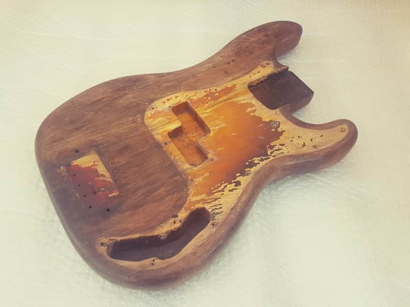 1963 FENDER PRECISION BASS BODY - made in USA image 1