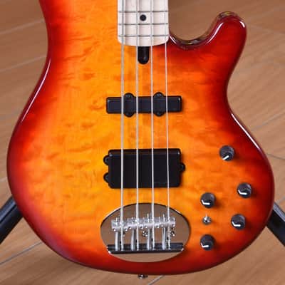 Lakland Skyline 44-02 Deluxe Cherry Sunburst image 4