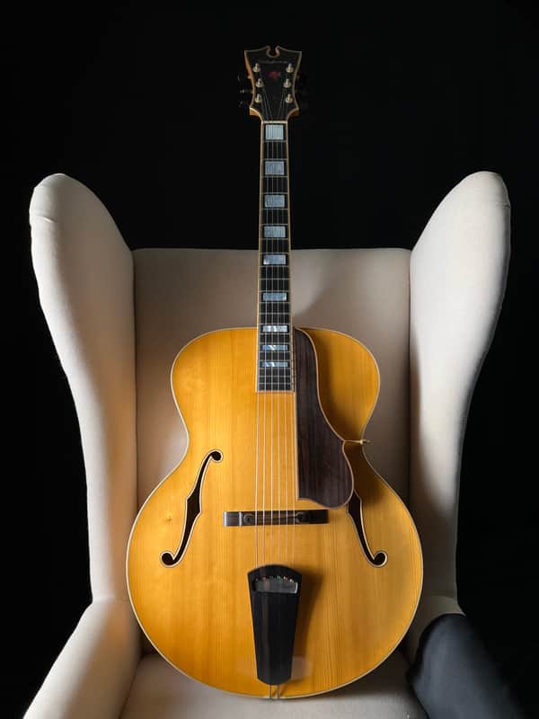Naoto Odashima 17" Acoustic Archtop Quilted Maple Ezo Spruce image 1