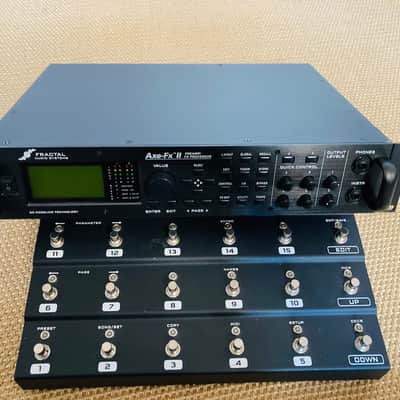 Fractal audio Axe FX 2 MK 1 and Fractal MFC 101 midi foot controller MK 1 image 5