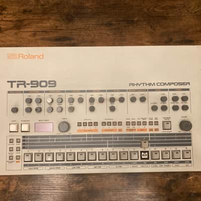 Roland TR-909 1983 - White/grey image 8