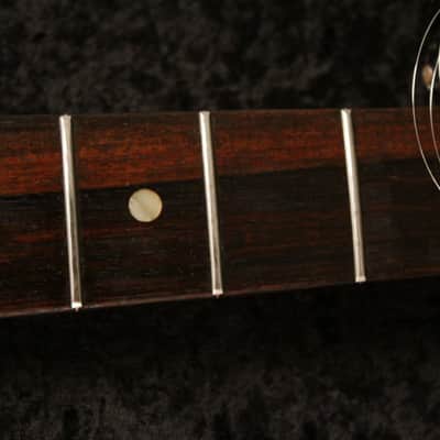 Fender Musicmaster II refinished string-thru modification 1966 Red image 22