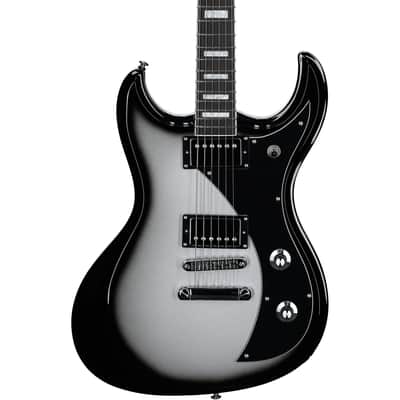Dunable Gnarwhal DE Electric Guitar (with Gig Bag), Silverburst image 7