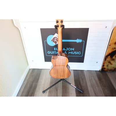 Kala KA-SCAC-T-CE Solid Cedar Top Tenor Cutaway Acoustic-Electric Ukulele w/ Fishman Kula EQ image 6